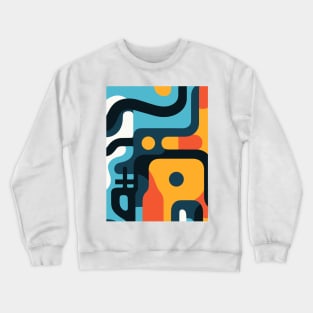 Abstract Crewneck Sweatshirt